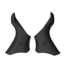 Road Shifter Lever Hood Silicone Protective Sleeve Cover for ST-5600 5601 6600 H Lever Black 1 Pair