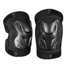 Motorrad Kniewächter Shin Guards Adjustable Elbow Pads Protective Gear for Skating Skateboarding Outdoor Sports Red