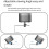 Adjustable Angle Projector Wall Mount Bracket Compatible with Various Models for Home Office Use 2