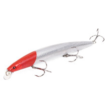 18cm 23g Hot Model Minnow Fishing Lure Hard Artificial Bait 3D Eye Wobbler Crankbait Hake Tackle Color 8