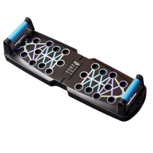 Push Up Stand - Foldable Push-Up Board with Adjustable Grips for Core Training and Chest Muscle Development