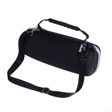 Robust EVA Travel Case for JBL Charge 6 with Internal Cushioning, Black Color, Durable Design and Secure Fit