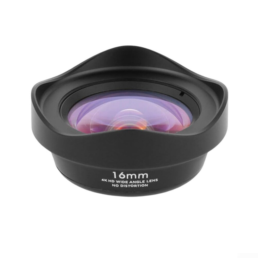 16Mm Smartphone Wide Angle Lens For Travel Photography - Compatible With Most Smartphones, High-Quality Glass, Lightweight Design 6447073799334