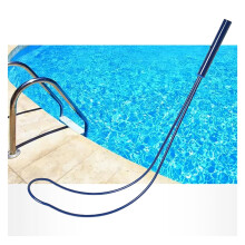 Pool Safety Hook, 83cm Aluminum Rescue Hook for Swimmers in Distress, Blue Pool Emergency Hook, 32.6 Inch Design