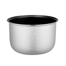 Aluminium Alloy Rice Cooker Inner Pot 2L Replacement Liner Compatible with Pressure Cookers and Electric Rice Cookers