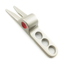 Golf Divot Repair Tool Zinc Alloy Forks for Lawn Care, Green Groove Cleaner, Durable Golf Accessories