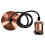 Energizer Energizer 1.2m Adjustable Pendant - Copper 1