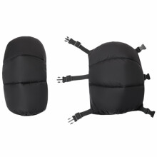 Motorcycle Knee Pads, Warm Knee Braces for Cycling and Outdoor Activities, Adjustable Size, Breathable Material