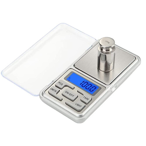 Mini Kitchen Scale 500g x 0.1g, Electronic Stainless Steel Digital ...