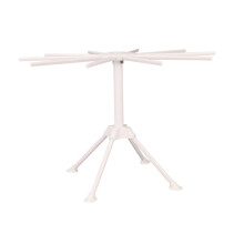 Foldable Pasta Drying Rack with Arms, Compact Noodle Dryer for Home Use, Non-Slip for Spaghetti and Fettuccine