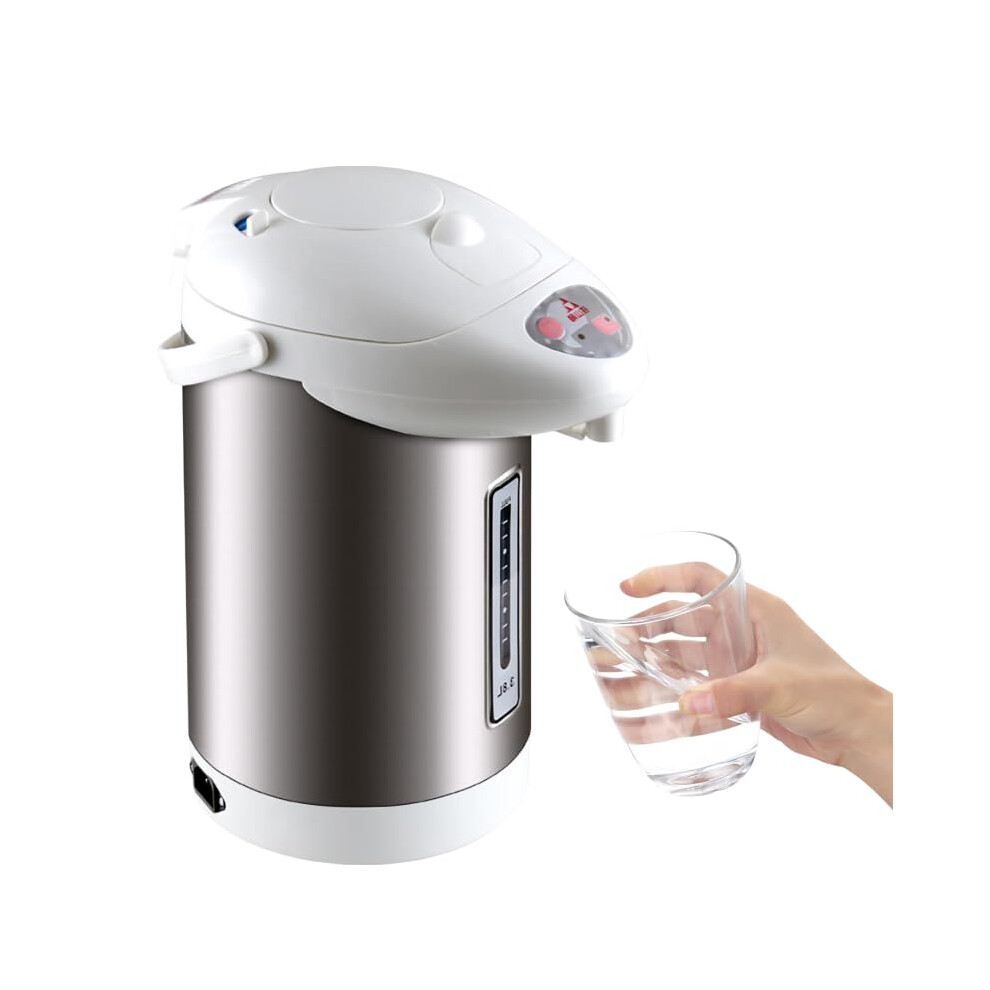 3.8L Electric Thermopot Stainless Steel Kettle for Hot and Cold Water Dispensing, Kitchen Appliance with Temperature Control-image-OPC-PJWCC26-NEW