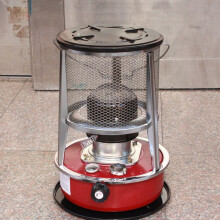 Camping 6 Wick Kerosene Heater Stove Portable Stainless Steel Oil Heater for Indoor Outdoor Cooking with Carry Bag
