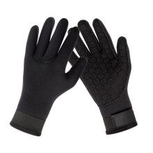 3 mm Neoprene Diving Gloves for Men and Women, Non-Slip Thermal Wetsuit Gloves, Puncture and Wear-Resistant for Kayaking and Snorkelling