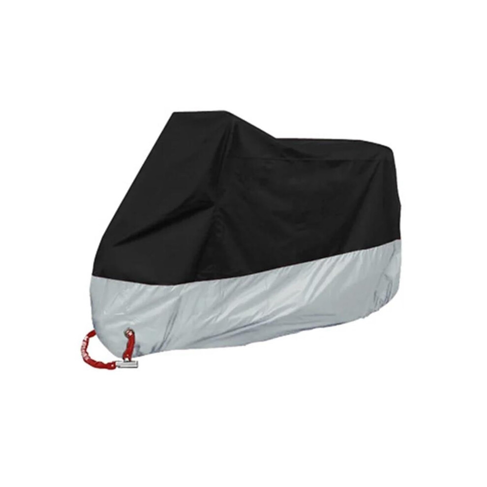 Motorradabdeckung Wasserdicht Uv-Schutz Outdoor Motorrad Cover Fã¼R Honda Crf 250 Cbr250r Cbr 125R Cb750 Cb1300 Crf 450 1000 XXXX-Large Silver 6447073804380