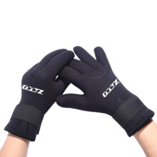3Mm Neoprene Dive Gloves for Fishing and Snorkeling, Thermal Swim Gloves, Anti-Slip, Durable, Black, Size M