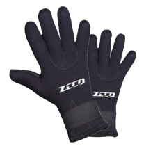 Neoprene Dive Gloves Double-Layer 3mm with Elastic Wrist and Anti-Slip Particles for Diving Surfing Snorkeling Black XXL
