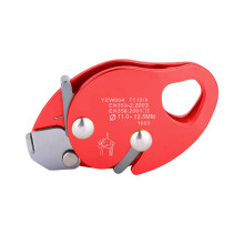 Efficient Car Locking Rope Device, Durable Climbing Rope Gripper for Safety, Versatile Use, Red Color