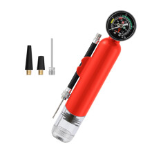 20PSI Portable Hand Pump with Pressure Gauge for Inflating Tires, Balloons, Volleyballs, and Basketballs Durable Design