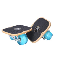 Adult Drift Board 4-Wheel Maple Skateboard Double Dragon Design for Travel and Brush Road Riding