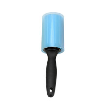 Sticky Silicone Dust Mop Remover for Pet Hair, Reusable Washable Lint Roller in Yellow and Blue - Cat Dog Clothes Cleaning Brush