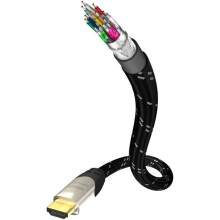 Cabo HDMI - INAKUSTIK - Exzellenz II HighHDMI - 10 m - 18 Gbit/s - Repetidor integrado