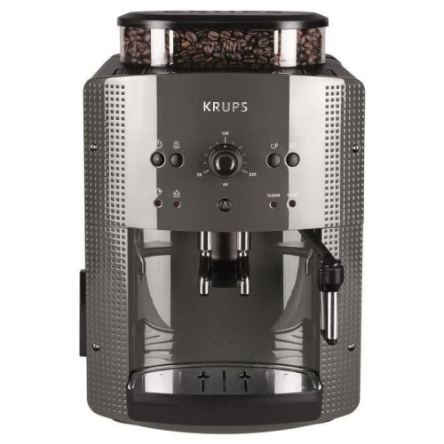 Krups Kaffeepadmaschine KRUPS EA810B70 Essential - Eingebauter Mahlwerk - 15 bar - Schwarz