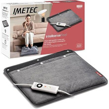 Elektrischer Fußwärmer Imetec Intellisense - Weiches Sherpa-Gewebe, 5 Temperaturen, Automatische Abschaltung