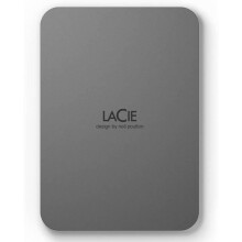 Externe tragbare Festplatte - LACIE - Mobile Drive secure v2 - USB 3.2 - 2To - Grau Raum