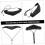 Saxophone Shoulder Strap Adjustable Neck Strap with Strong Hook Comfortable Durable Black Design for Musicians 3