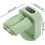 Automatic Dumpling Maker: Electric Ravioli Machine | Automatic Dough Press Holder | Fast & Easy Dumpling Maker in Green 5