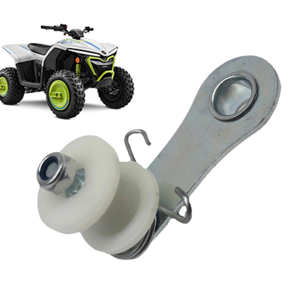 Motorcycle Chain Tensioner, High-Performance Chain Guide Wheel, Precision Tensioning Roller For Motorcycles White 6447073806964