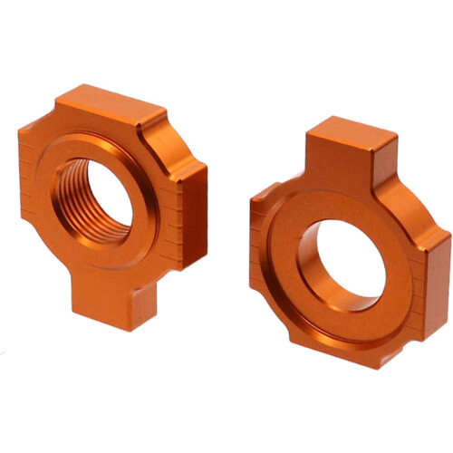 Adjustable Rear Swingarm Spool Adapter Chain Adjuster Slider for Enhanced Suspension Performance Compatible with Various Models 2