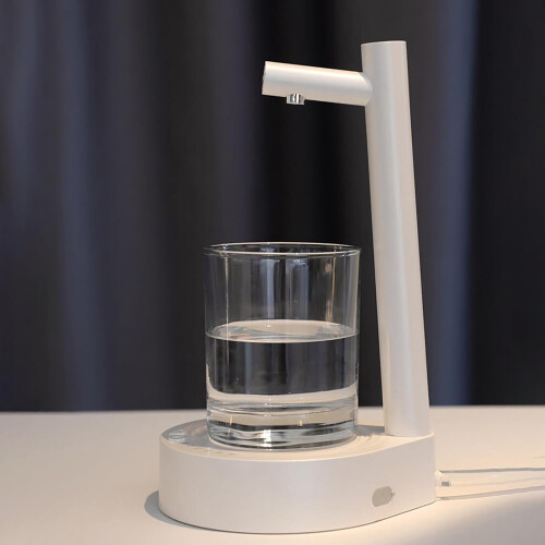 Modern Water Dispenser for Large Bottles USB Rechargeable Touch Key Functionality 5 Gallon Compatible 2