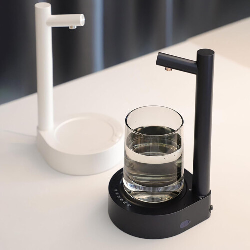 Modern Water Dispenser for Large Bottles USB Rechargeable Touch Key Functionality 5 Gallon Compatible 1