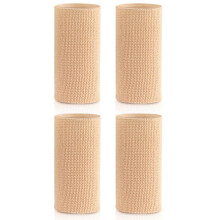 Ankle Sleeves for Figure Skaters - 4-Pack Moisture Gel Ankle Protectors, Breathable and Comfortable