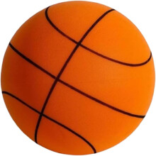 Basketball 2025 Indoor Foam Basketball for Quiet Dribbling and Training, Size Orange NO.3