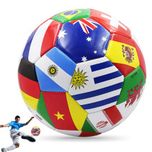 Size 5 Football Ball - 8.5 Inch Waterproof PVC Youth Football for Adults, Training, League Game Gift