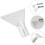 Transparent Vacuum Head Replaceable Attachment for Carpet Cleaning Compatible with Steam Cleaners 4