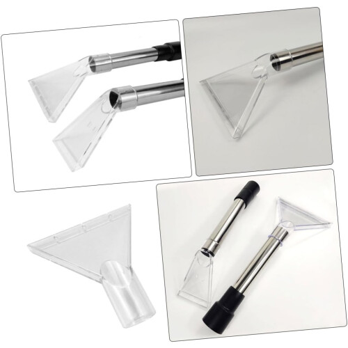 Transparent Vacuum Head Replaceable Attachment for Carpet Cleaning Compatible with Steam Cleaners 2