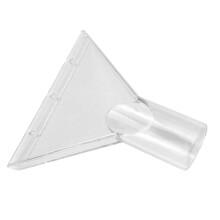Transparent Extractor Attachment for Vacuum and Steam Cleaners, High-Performance Adapter