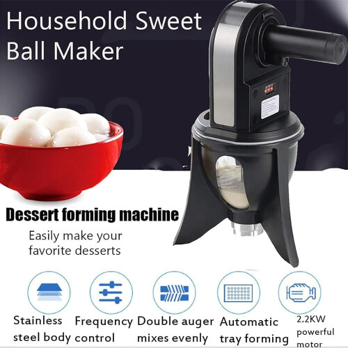 Nonstick Candy Ball Maker Machine, Small Automatic Sweet Dumpling and Meatball Maker for Home Use 1