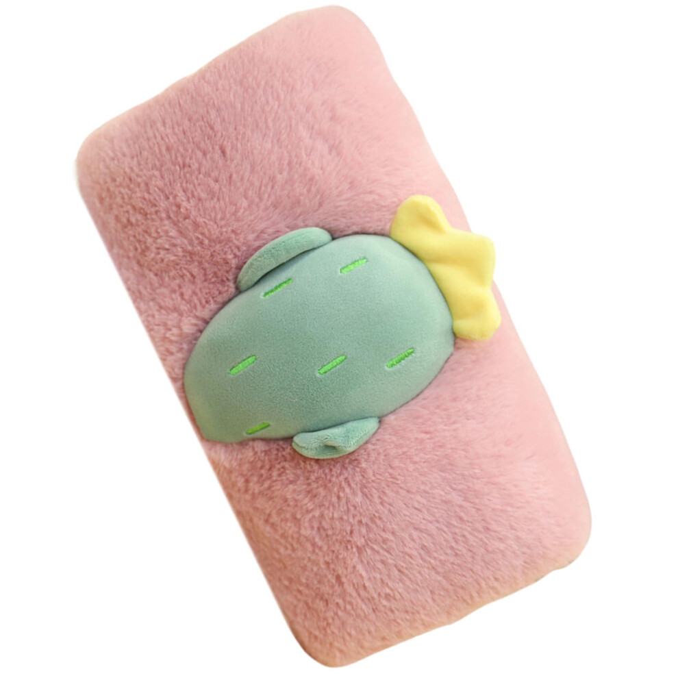 Stylish Fuzzy Hand Warmer for Women and Kids - Cute Fruit Theme Winter Hand Muffs for Office Use, Soft Plush Material