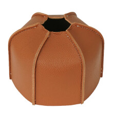 Gas Bottles Cover - Leather Propane Tank Storage Bag for Outdoor Camping, Durable Gas Canister Protection, 20LB Size