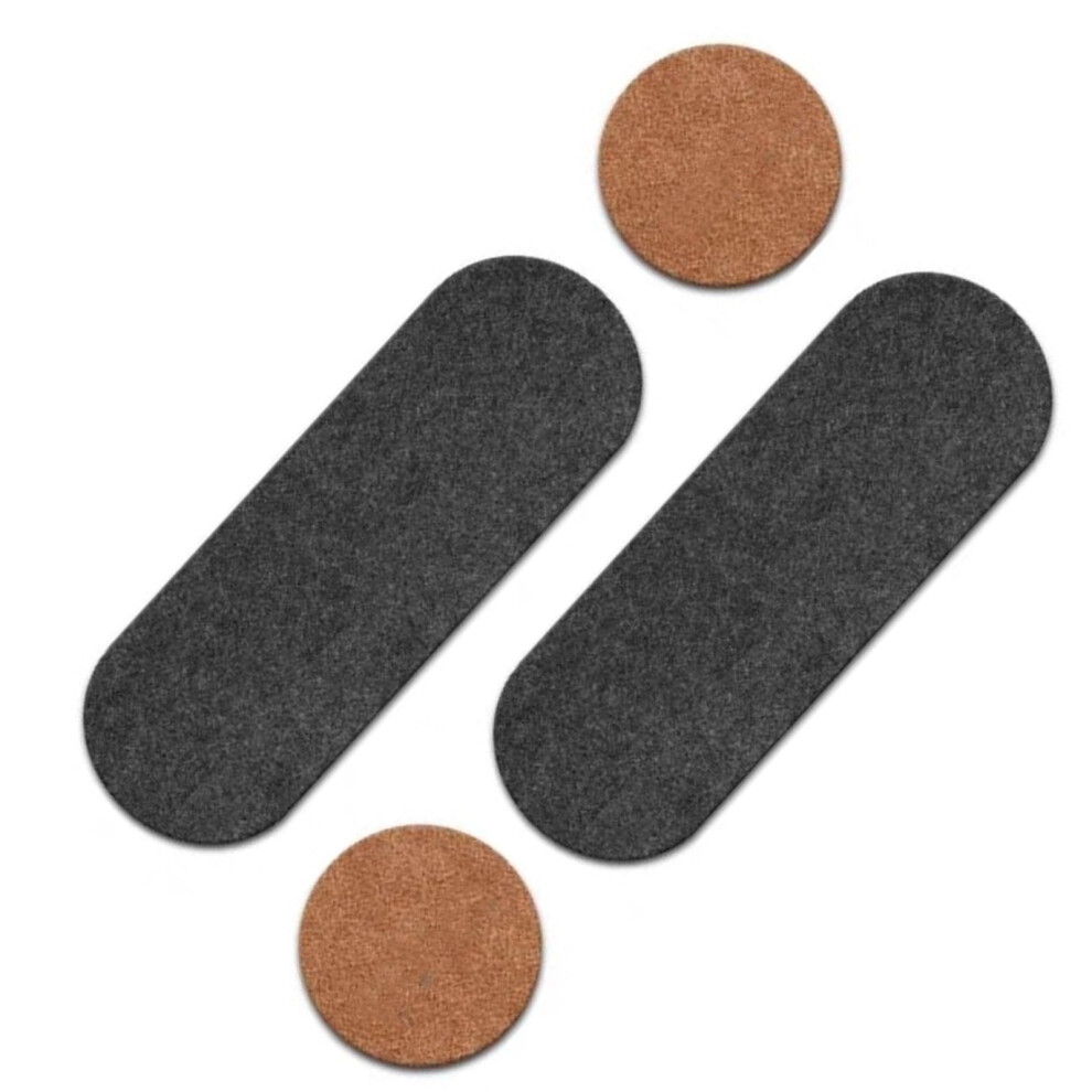 Kreative Filz-Wandtafel 60x90 cm fÃ¼r Wohnzimmer Schlafzimmer BÃ¼ro, Multifunktionale Wanddekoration in Grau-image-OPC-PJWD7R9-NEW