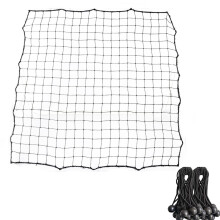 Bounce Back Football Net Replacement Rebounder Net with 20 Ropes for Beginners, Durable and Easy Setup Football Training Aid