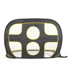 Targets Goal Net - Foldable 2-in-1 Football Goal Post for Kids, Portable Football Training Equipment, Compact Size