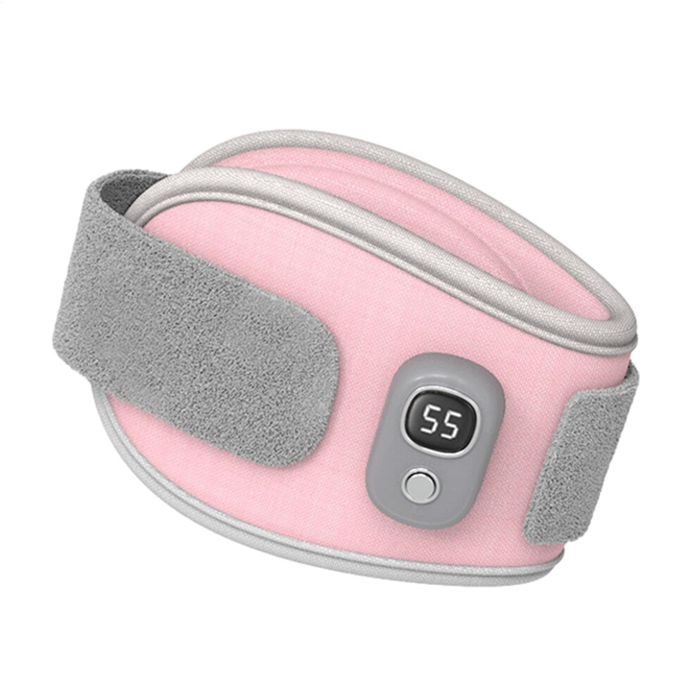 Pink Electric Wrist Brace With 3 Temperature Levels, Rechargeable Heating Band For Cold Weather Hiking And Cycling,