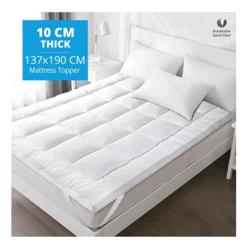 (Double ) Mattress Topper Luxury Soft 10cm Quilted, Extra Deep,