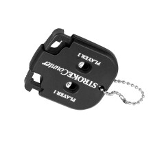 2 Player Golf Strokes Counter Clickers with Keychains, Portable Scorekeeper for Golfers, Durable and Lightweight Design