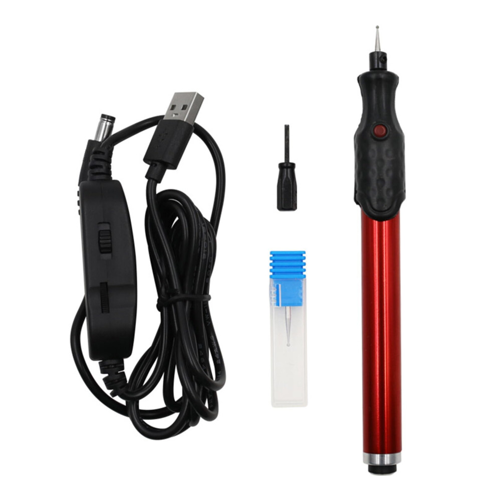 Electric Engraving Pen, Usb Rechargeable Mini Engraver With Adjustable Speed For Metal Wood Jewelry Crafting 6947110340920